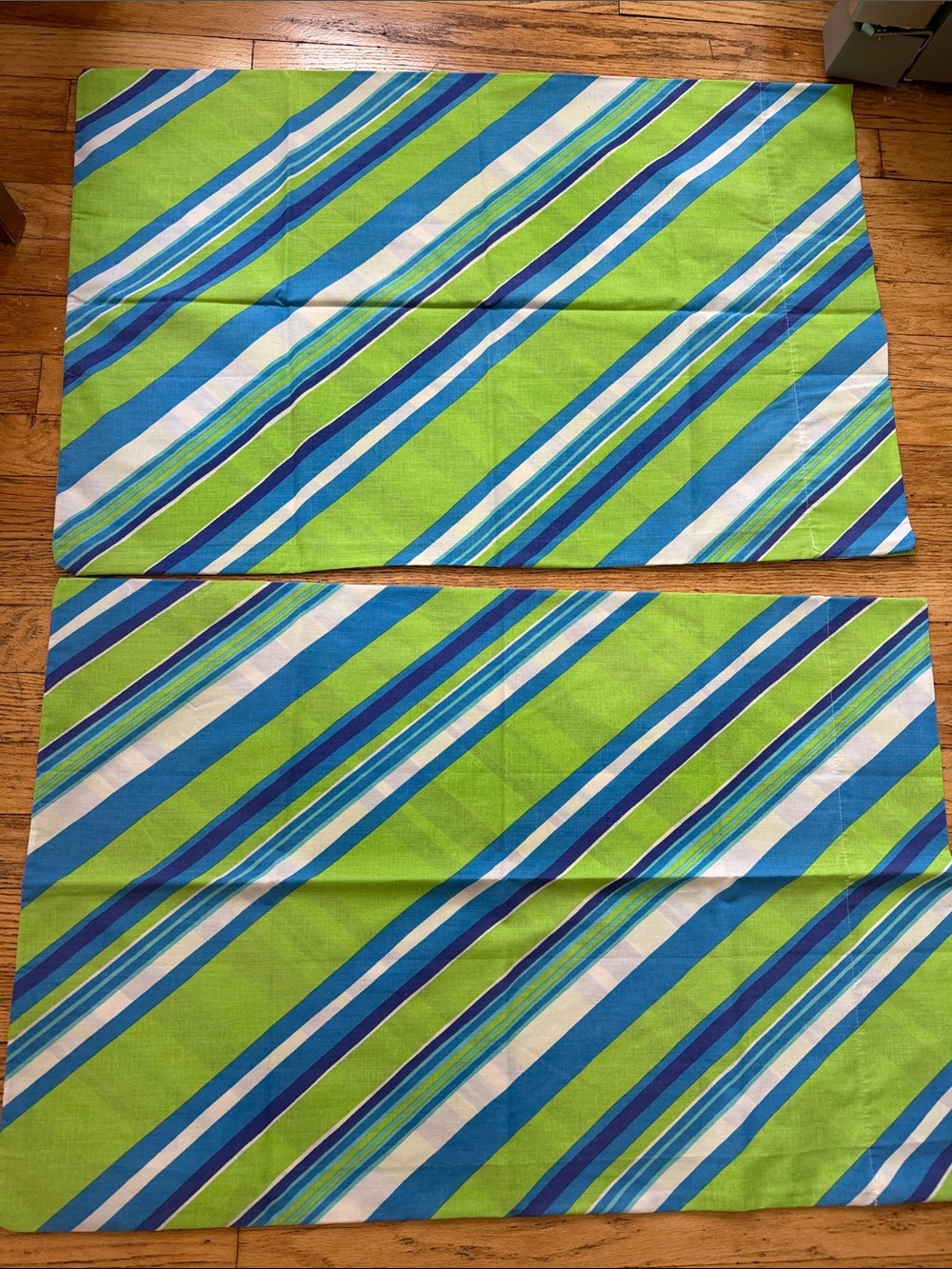 Vintage Striped Pillowcases